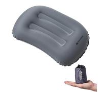 Trinordic Oreiller Gonflable Ultraléger pour Le Camping - Housse Extra Douce et Vanne Réglable - Oreiller de Voyage Confortable et Compact - Coussin Gonflable en Randonnée, Backpacking & Bikepacking
