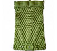 TRINORDIC Tapis Gonflable Double Léger - 2 Personnes avec Pompe à Pied