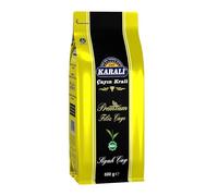 Trinovi Karali Thé Noir, 1x500g, Karali Roi Rize Cayi, Thé Turc Authentique, Spécialité de Thé, Thé Noir de Rize, Goût Intense, Idéal pour le Petit-Déjeuner et l'Après-Midi