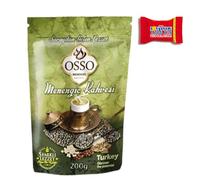 Trinovi Osso Café Ottoman de Menengic Turc, 1 X 200gr, Café Ottoman de Menengic Traditionnel - Fraîchement Moulue - Café Ottoman Aromatique - Café Torréfié Aromatisé