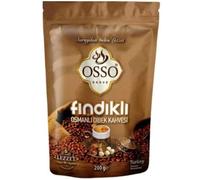 Trinovi Osso Café Turc à la Noisette, 1 x 200 g, Café à la Noisette Traditionnel Ottoman - Fraîchement Moulu - Café Aromatique à la Noisette