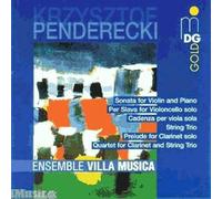 Trio A Cordes, Quint. Pour Clarinette, Sonate Pour Violon Et Piano,