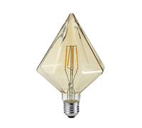 TRIO, Ampoules, Kristall 1xE27, max.4,0 W Corps: metal, Transparent & couleur Ø:11,5cm, H:16,8cm IPX0