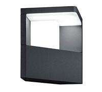 TRIO, Applique, Ganges incl. 1 x LED,SMD,9,0 Watt,3000K,1000 Lm. Acryl, Blanc, Corps: Fonte daluminium, Anthracite L:17,0cm, H:15,0cm, P:12,0cm IP54,Montage au mur