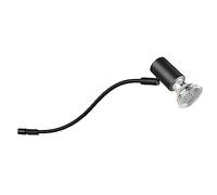 Trio, Applique, Giada 1xGU10, max.5,0 W Corps: Métal, noir mat L:5,4cm, L:34,0cm, H:11,4cm IP44