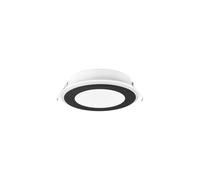 Trio Aura Downlight Encastrable Moderne 14cm Noir Mat 3000k Noir