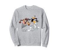 Trio Bugs Daffy Taz Sweatshirt