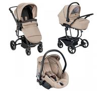 Trio Cam Taski Sport 871 i-Size R129 avec Sac de Transport Beige