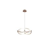 Trio Charivari Plafonnier Suspendu Led Moderne 42w Laiton Mat 3000k Marron
