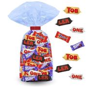TRIO CHOCOLATE NOEL | Assortiment de 60 chocolats Milka, Daim, Toblerone | 400 g à partager ou Offrir