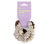 Trio chouchous pure soie certifiée