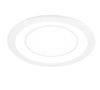 Trio Core Downlight Encastrable Moderne 14cm Blanc Mat 3000k Blanc