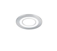 Trio Core Downlight Encastrable Moderne 8cm Chrome 3000k