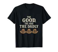 Trio de chapeaux The Good, The Bad, The Dadly Western T-Shirt