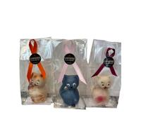 Trio de chats en pâte d'amande - 3x45g