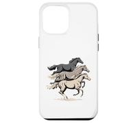 Trio de Chevaux au Galop Western Mustang Spirit Coque pour iPhone 12 Pro Max