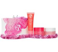 Trio De Soins Des Lèvres Sweet Dreams-Ensemble De 3- Masque,Baume Et Gommage De Nuit Pour Les Lèvres-Fraise