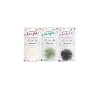 Trio d'éponges Konjac Nature, à l'argile verte et charbon -
