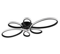Trio-Leuchten Plafonnier Fly LED 83 cm SMD 32 W Dimmable Noir mat