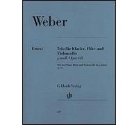 Trio For Piano Flute And Violoncello In G Minor Opus 63