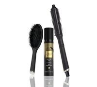 Trio ghd Brosse Volume Rise + Brosse + Spray, Black Bundle Set