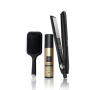 Trio ghd Lisseur Gold + Brosse + Spray, Black Bundle Set
