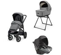 Trio Haptique XT Avec Siège-auto Auto Darwin Recline Et Cadre Noir Total Colori.