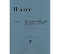 Trio In E Flat Major Op. 40 / Set De Partitions