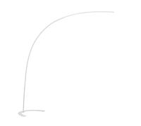 TRIO, Lampadaire, Shanghai incl. 1 x LED,SMD,18,0 Watt,3000K,1800 Lm. Corps: metal, Blanc L:65,0cm, H:210,0cm, P:200,0cm IP20,Variateur intégré