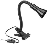 TRIO, Lampe à fixer, Flexo 1xE14, max.18,0 W Corps: Plastique, Noir L:8,2cm, H:30,0cm, P:30,0cm IP20,Interrupteur de cordon