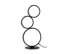 TRIO, Lampe de table, Rondo 1xLED, Noir Mat