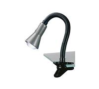 Trio Lampe LED à pince, couleur acier 5028010-47