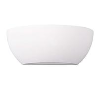 TRIO Lampe murale Roma 201000101 en plâtre blanc, sans 1 ampoule E14, 28 W