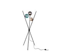 Trio Lance Lampadaire Trépied Moderne À 3 Lumières Noir Mat Avec Interrupteur Au Pied