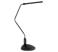 Trio LED lampe de table incl. LED Flexarm borne à vis pied noir