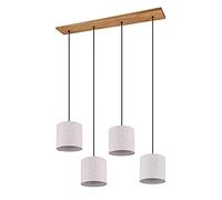 Trio Leuchten 302100430 Suspension, Métal, Nickel Vieilli
