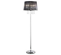 Trio Leuchten 4021051-06 Lampadaire Métal Verre 4 W E14 Chrome