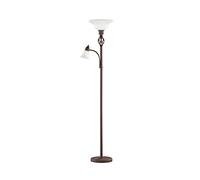 Trio-Leuchten Lampadaire 4602021-24 Métal/verre mat 40 W E27 Rouille