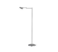 Trio Leuchten 474790107 Lampe sur Pied, Métal, 8 W, Nickel Mat