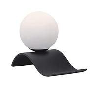 Trio Leuchten 508400132 Lampe de Table, Métal, Noir Mat