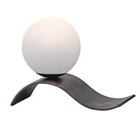 Trio Leuchten 508400162 Lampe de Table, Métal, Kupferfarbig Antik