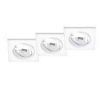 Trio Leuchten 650000331 Lampe, Métal, GU10, Blanc Mat, Weiß matt
