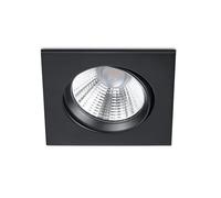 Trio Leuchten 650410132 Lampe, Métal, Noir Mat, 85x85mm