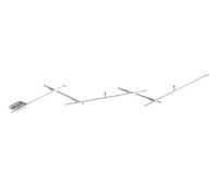 Trio-Leuchten 674610507 Plafonnier, Métal, 6 W, Nickel Mat