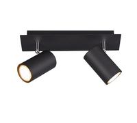 Trio Leuchten 802400232 Plafonnier, Noir Mat, 1 Unité (Lot de 1)