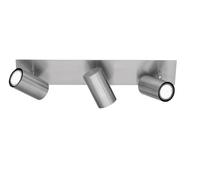 Trio-Leuchten 802400307 Spot, Marley 3xGU10, max.35,0 W Corps: Metal, Nickel Mat, L:48,0 cm, L:9,0 cm, H:15,0 cm IP20