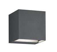 Trio-Leuchten Applique murale extérieure Adaja LED 2 lumières 3000K IP54 Anthracite