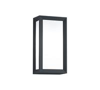 Trio Leuchten Applique murale d'extérieur Timok, à LED, en fonte d'aluminium, anthracite, E27 6 wattsW