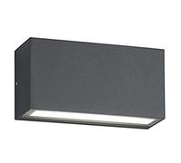 Trio Leuchten Applique murale d'extérieur Trent en aluminium Anthracite 10 W