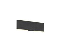 Trio Leuchten Applique murale LED à batterie Conchita 257610132, métal noir mat, LED 2 W, port USB-C, support mural magnétique, télécommande, couleur de la lumière et luminosité réglables